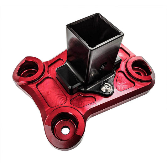 Polaris RZR Pro R/Turbo R Rear Plate with Hitch