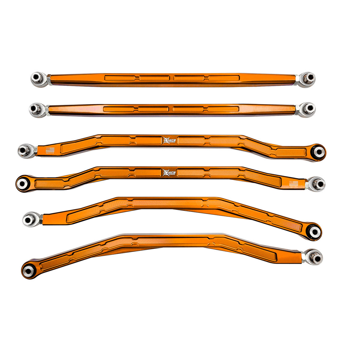 6-Pack Can-Am Maverick X3 72" High Clearance Radius Arms 7075