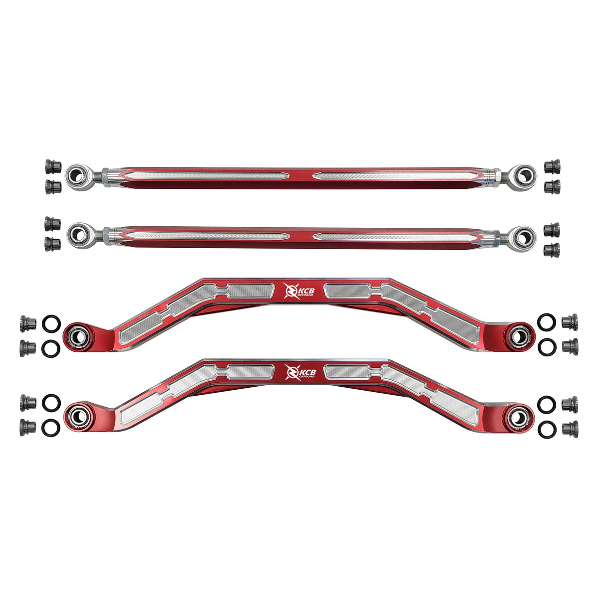 4-Pack Polaris RZR Pro R/Turbo R/Pro S High Clearance Radius Arms 6061