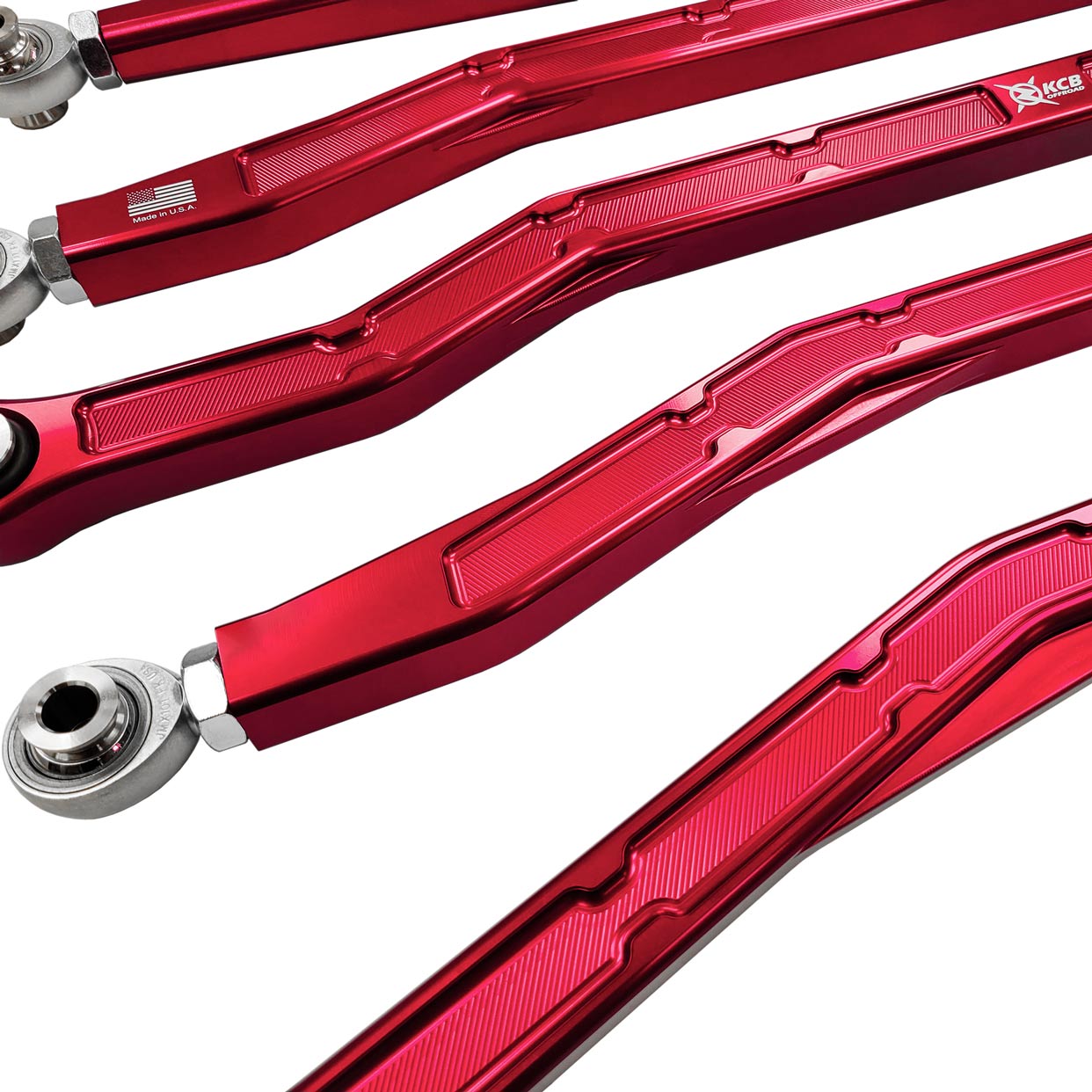 6-Pack Can-Am Maverick X3 72" High Clearance Radius Arms 7075