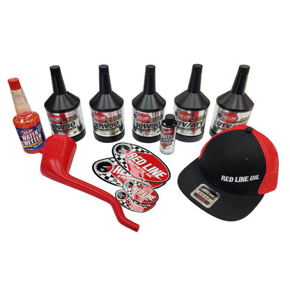 RED LINE Synthetic Oil UTV/ATV 10W50 POWERPACK Lubrication Service Kit