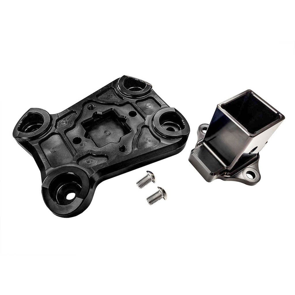 Polaris RZR Pro R/Turbo R Rear Plate with Hitch